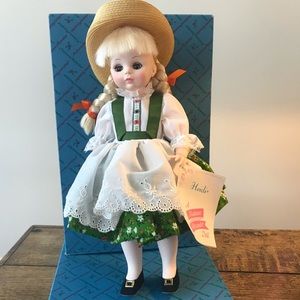 Madame Alexander doll Heidi #1580 NWT